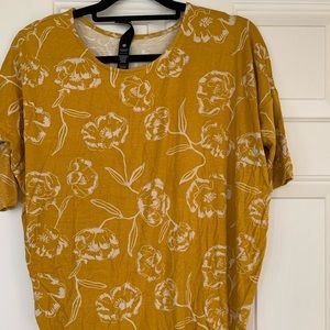 3/4 length sleeve Dolman tee